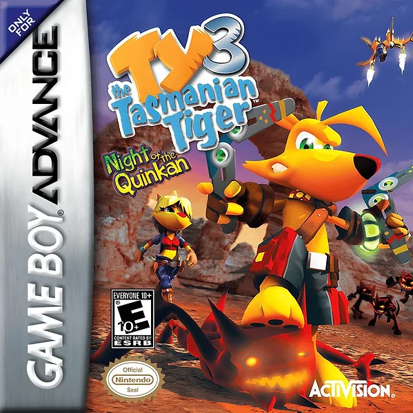 Ty the Tasmanian Tiger 3: Night of the Quinkan Box Art