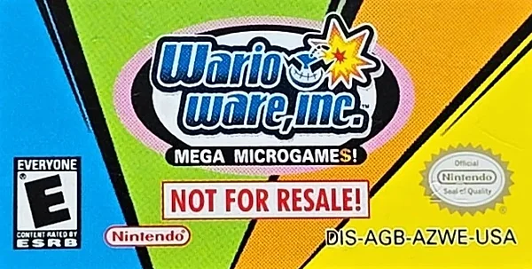 WarioWare, Inc.: Mega Microgame$! box art