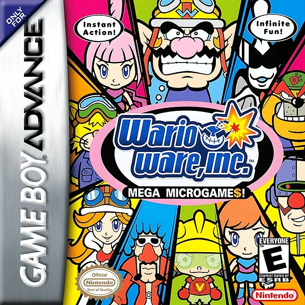 WarioWare, Inc.: Mega Microgame$! Box Art