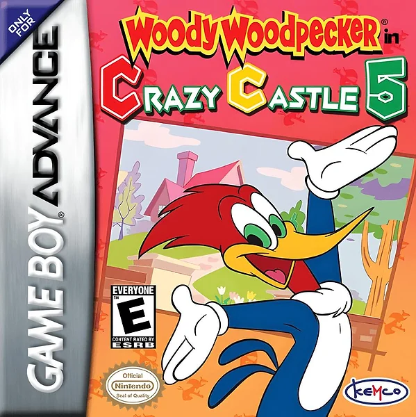 Woody Woodpecker in Crazy Castle 5 Box Art