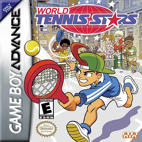 World Tennis Stars Box Art