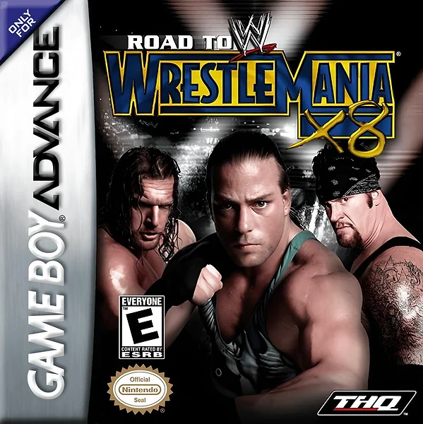 WWE Road to WrestleMania X8 Box Art