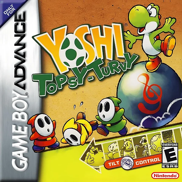Yoshi Topsy-Turvy Box Art
