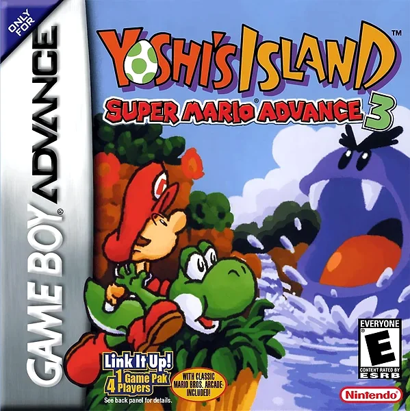 Yoshi's Island: Super Mario Advance 3 Box Art
