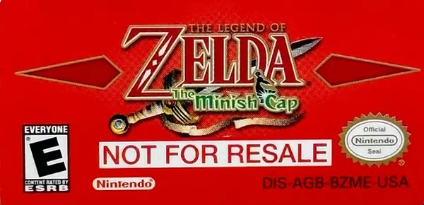 Legend of Zelda: The Minish Cap box art