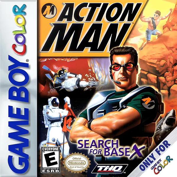 Action Man: Search for Base X box art