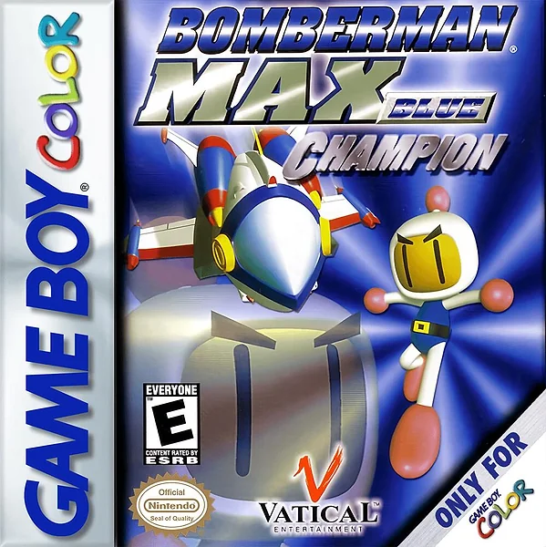 Bomberman Max: Blue Champion box art