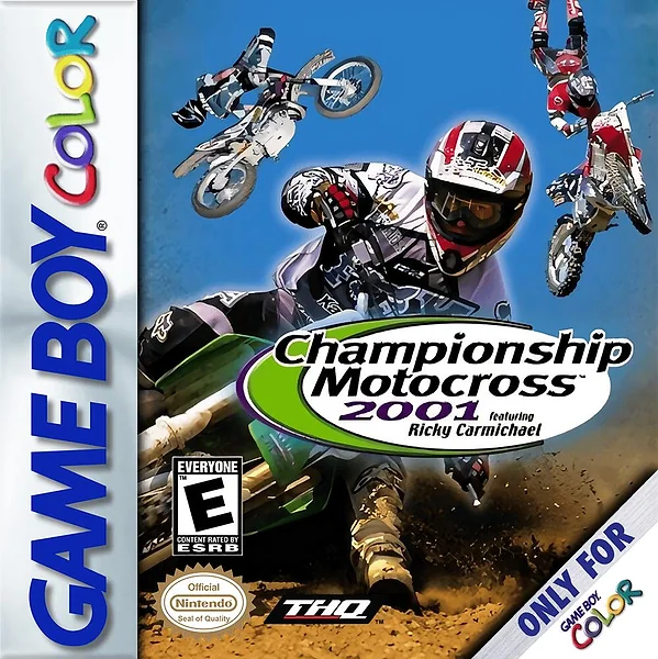 Championship Motocross 2001 box art