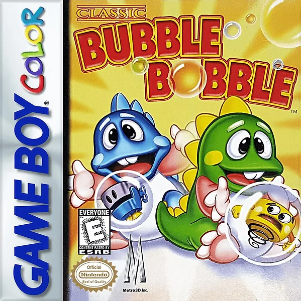 Classic Bubble Bobble Box Art