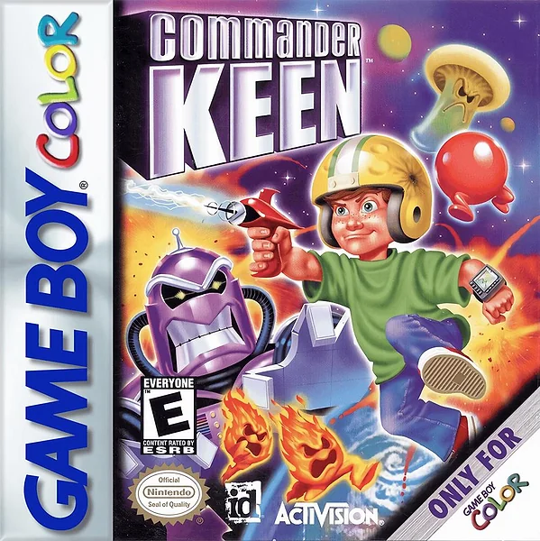 Commander Keen Box Art