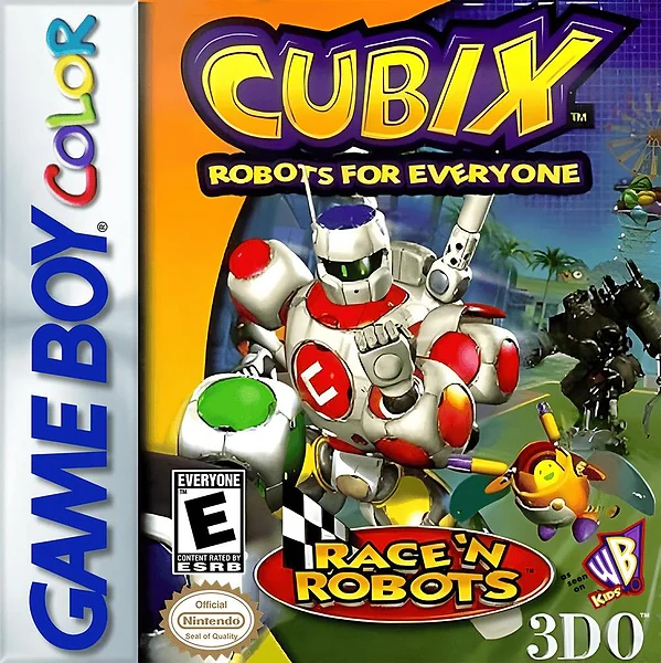 Cubix: Robots for Everyone - Race 'n Robots Box Art