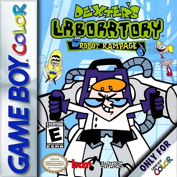Dexter's Laboratory: Robot Rampage Box Art