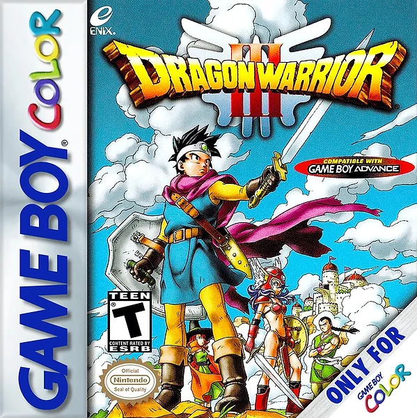 Dragon Warrior III Box Art