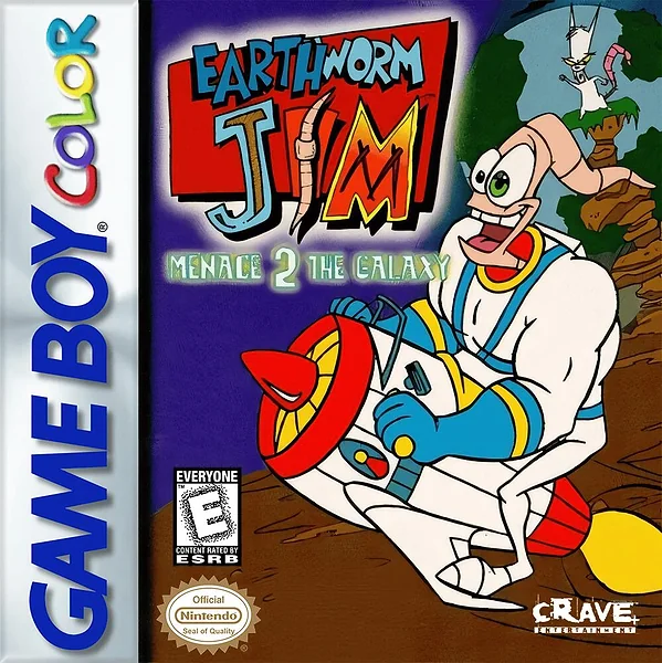 Earthworm Jim: Menace 2 the Galaxy Box Art