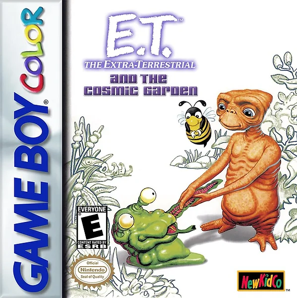 E.T. the Extra-Terrestrial and the Cosmic Garden Box Art