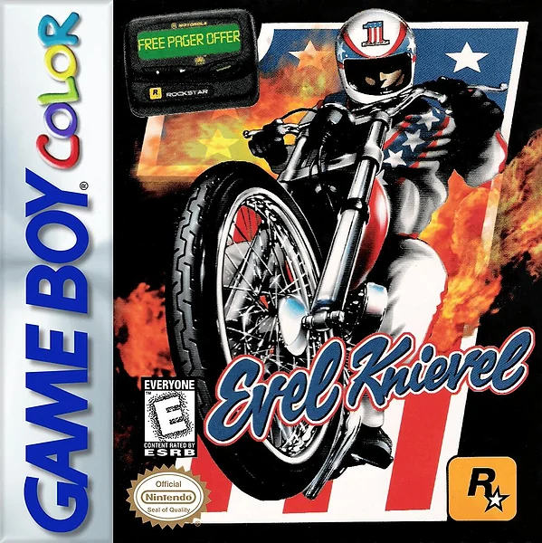 Evel Knievel Box Art