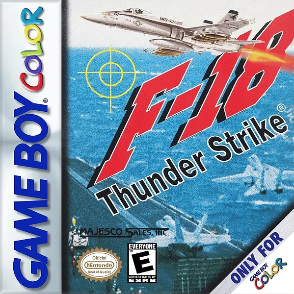 F-18 Thunder Strike Box Art