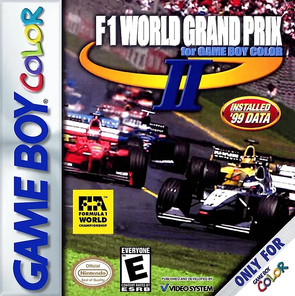 F1 World Grand Prix II Box Art