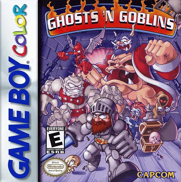 Ghosts 'n Goblins Box Art