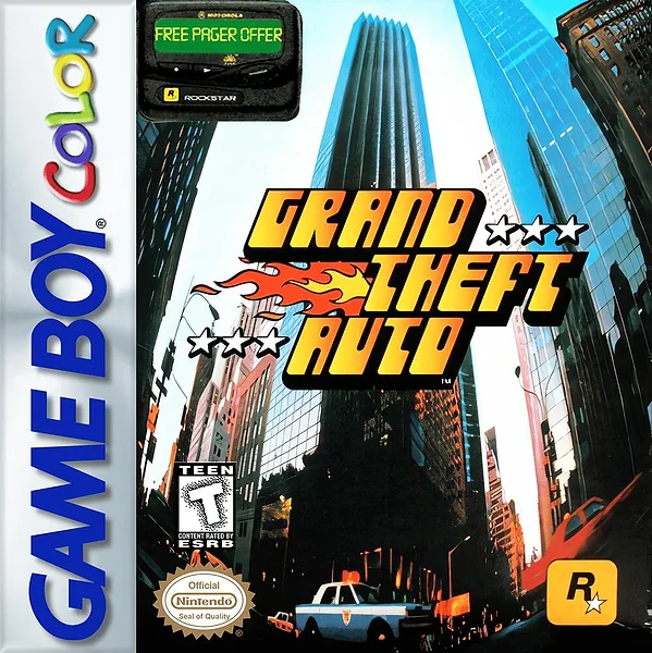 Grand Theft Auto box art