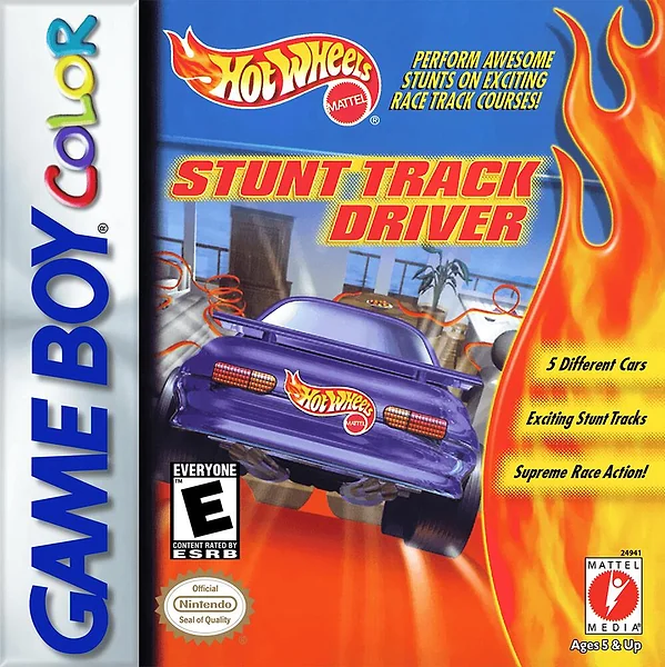 Hot Wheels: Stunt Track Driver Box Art