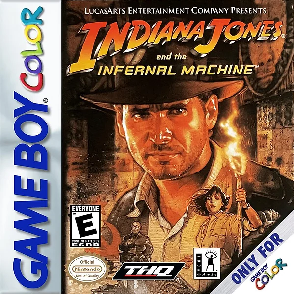 Indiana Jones and the Infernal Machine Box Art