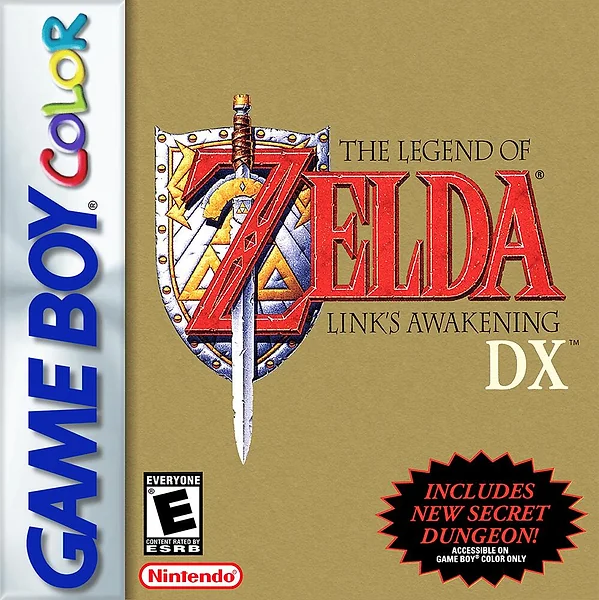 Legend of Zelda: Link's Awakening - DX box art