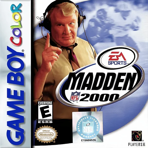 Madden NFL 2000 box art
