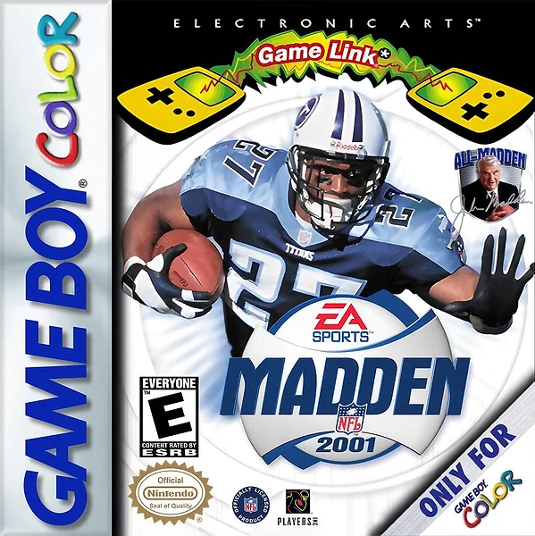 Madden NFL 2001 box art