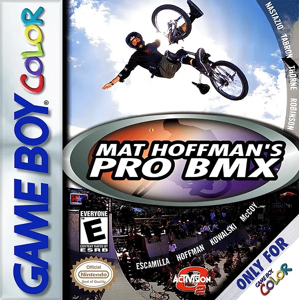 Mat Hoffman's Pro BMX Box Art
