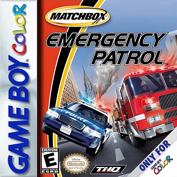 Matchbox: Emergency Patrol Box Art