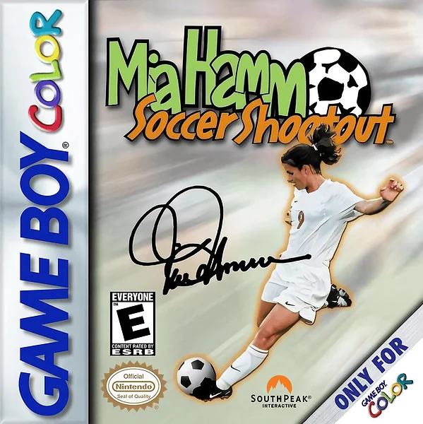 Mia Hamm Soccer Shootout Box Art