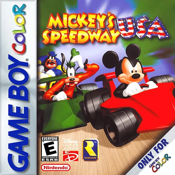 Mickey's Speedway USA Box Art