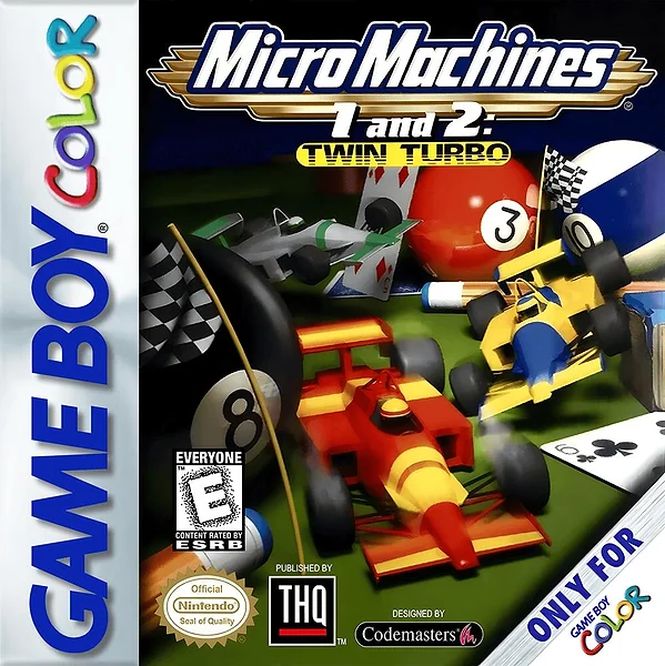 Micro Machines 1 & 2: Twin Turbo Box Art