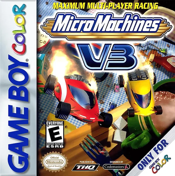Micro Machines V3 Box Art