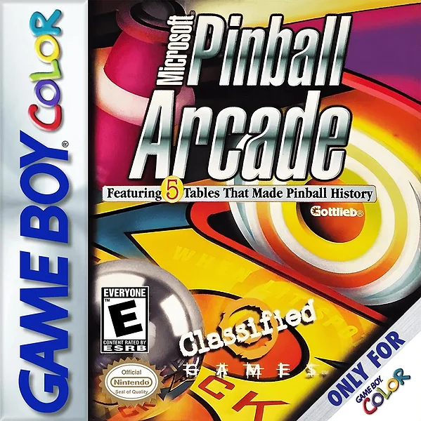 Microsoft Pinball Arcade box art
