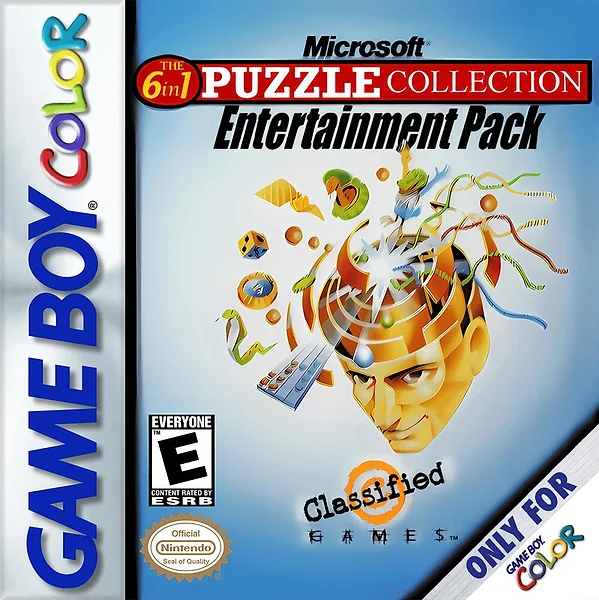 Microsoft: The 6 in 1 Puzzle Collection Entertainment Pack box art