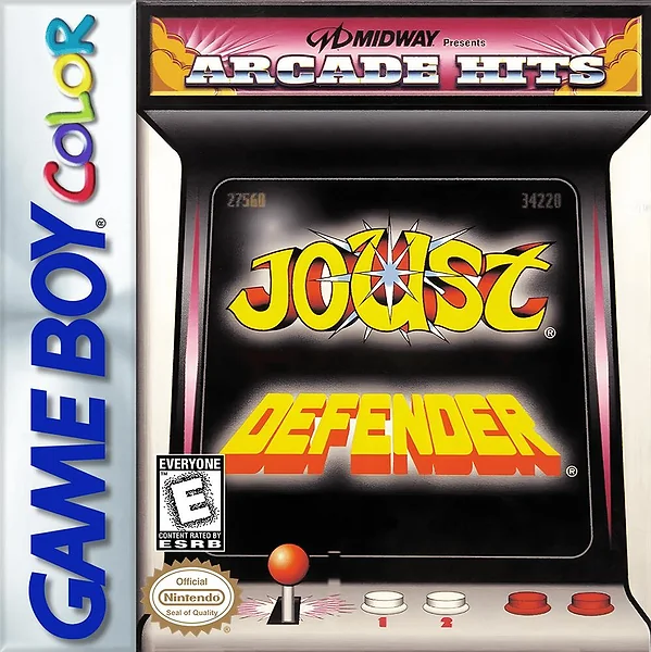 Midway Presents Arcade Hits: Joust & Defender box art