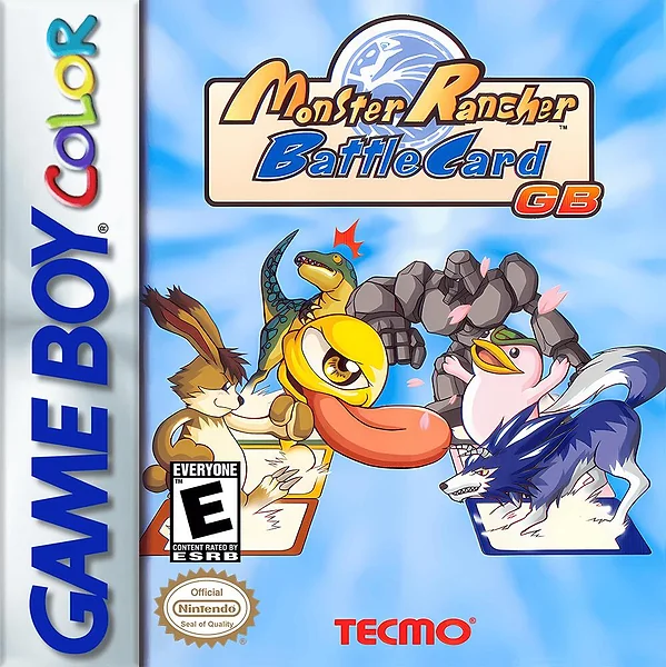 Monster Rancher Battle Card GB Box Art
