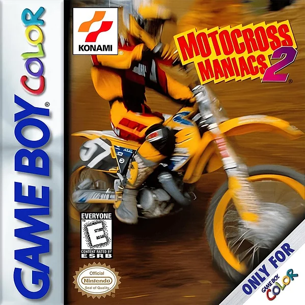 Motocross Maniacs 2 Box Art