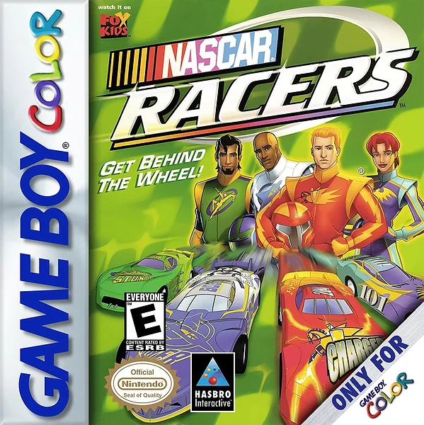 NASCAR Racers Box Art