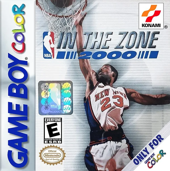 NBA In the Zone 2000 box art