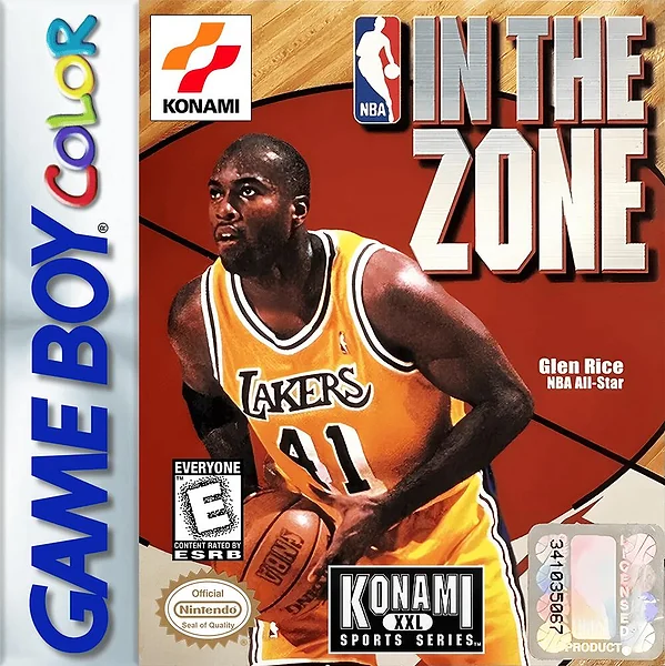 NBA In the Zone Box Art