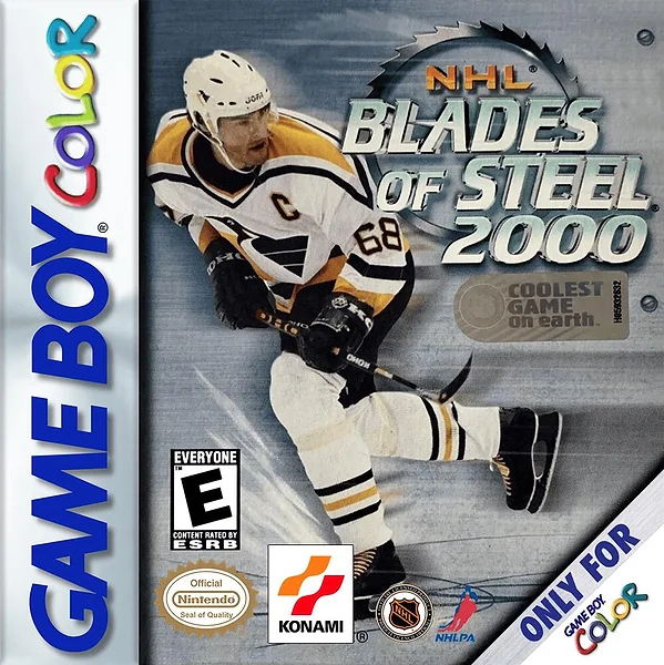 NHL Blades of Steel 2000 box art
