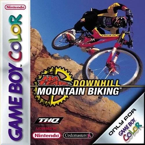 No Fear Downhill Mountain Bike Racing Box Art