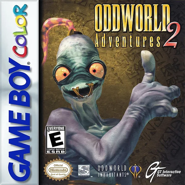 Oddworld Adventures 2 Box Art