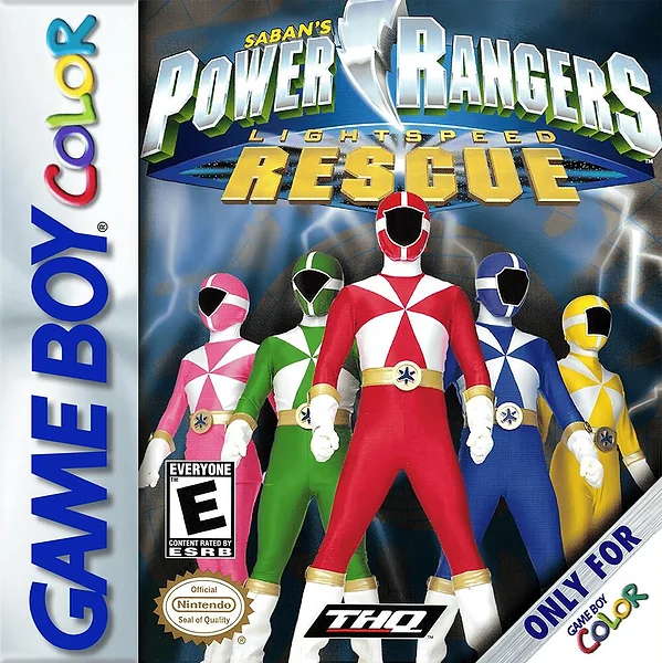 Power Rangers: Lightspeed Rescue Box Art