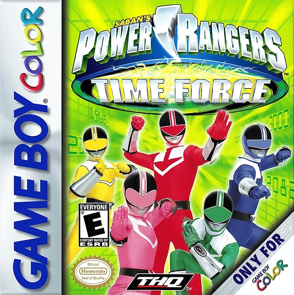 Power Rangers: Time Force box art