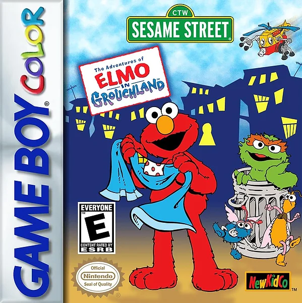 Sesame Street: Adventures of Elmo in Grouchland box art