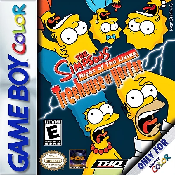 Simpsons: Night of the Living Treehouse of Horror Box Art